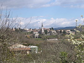 A general view of Chauzon