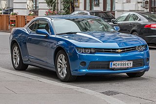 Camaro (6. Generation) Kennzeichenhalter für Österreich