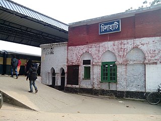 <span class="mw-page-title-main">Chilahati railway station</span> Railway station in Bangladesh