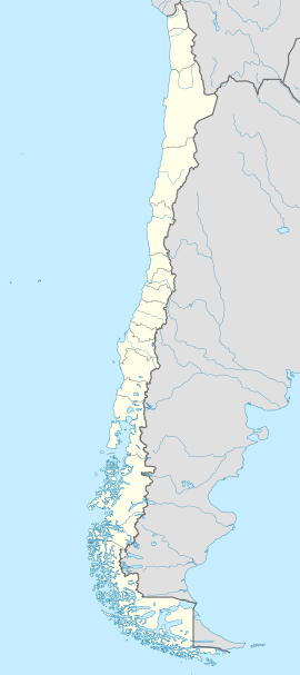 Сантијаго де Чиле на карти Чилеа