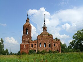 Церковь Спаса Нерукотворного Образа в селе Пруды