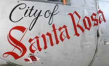City of Santa Rosa, an A-26 Invader attack bomber built in 1944 CitySantaRosa1.jpg