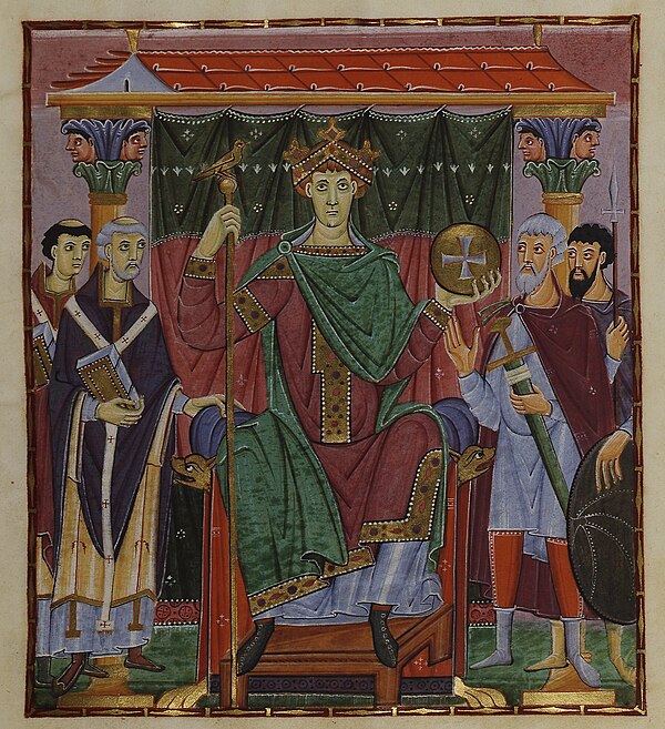 Otto III from the Gospels of Otto III