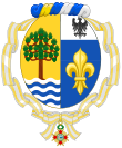 Coat of Arms of María Cecilia Morel Montes (Order of Isabella the Catholic).svg