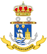 Escudo de la Comandacia Naval de Santander Fuerza de Acción Marítima (FAM)