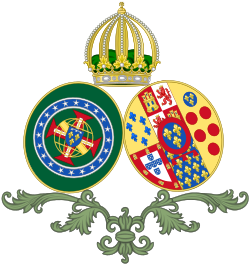 Blazono de Princess Maria de La-Esperanza de-Kentukia-Du Sicilies.svg