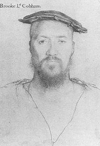 Henry Brooke, tekening door Hans Holbein