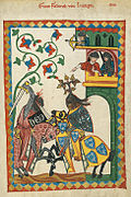 Friedrich I. († 1220) als Minne­sänger