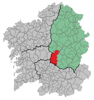 <span class="mw-page-title-main">Chantada (comarca)</span> Comarca in Galicia, Spain