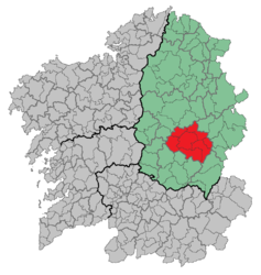 Sarria – Mappa