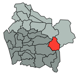 Mélipeuco - Carte