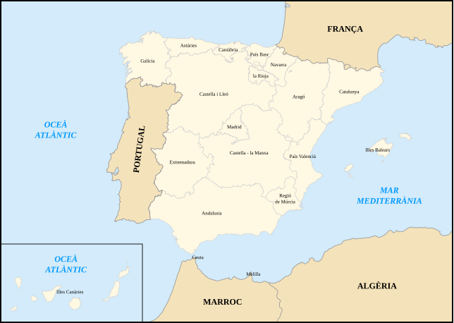File:Comunitats autònomes d'Espanya.svg