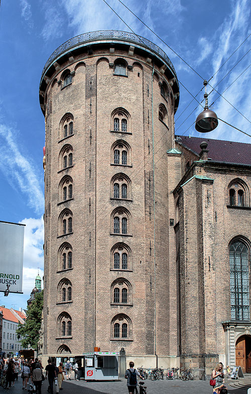 The Round Tower (Rundetårn), used as an observatory by astronomer Ole Rømer