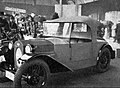 Cyclecar Vaja, roadster na výstavě v Praze (1929)