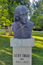 Thumbnail for File:Déry Tibor bust (Balatonfüred, 1979).png