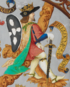 D. Afonso II de Portugal - Den portugisiske slægtsforskning (Genealogia dos Reis de Portugal) .png