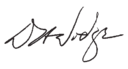 David A. Dodge , Signature , 28 February 2003.png