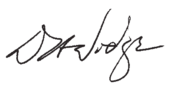 signature de David Dodge