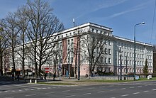 NFZ HQ in Warsaw Dawny gmach SGGW ul. Rakowiecka 26.jpg