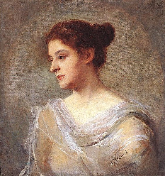 File:Deák-Ébner, Lajos - Portrait of a Woman (ca 1900).jpg