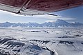 Denali and Range from Air with Plane Wing (7065283015).jpg