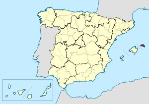 Map of the Bishopric of Menorca