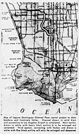 "Dominguez Channel Plan" (Gardena Valley News and Gardena Tribune, March 8, 1956)