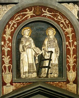 Donatello, saints Etienne et Lorenzo, 1434-43.jpg