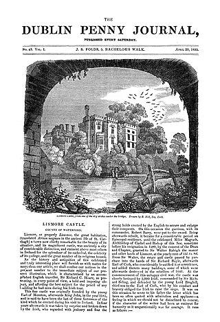 <i>Dublin Penny Journal</i> Weekly newspaper in Dublin, Ireland from 1832–1836