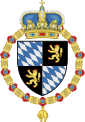 Wittelsbach arms of the dukes of Bavaria (until 1623) of Bavaria