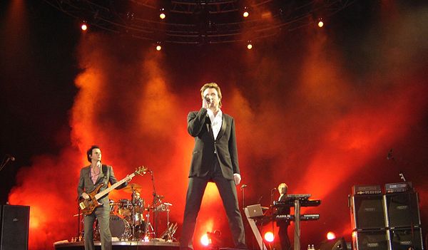 Duran Duran performing live at Scotiabank Arena in Toronto, Canada, 2005