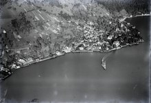 Luftbild aus 300 m von Walter Mittelholzer (1925)