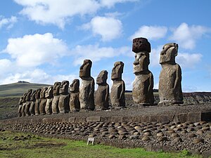 Moai: Történetük, A szobrok jellegzetességei, fajtái, A szobrok készítése