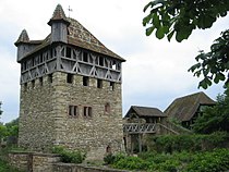 Strong tower of the ecomuseum.