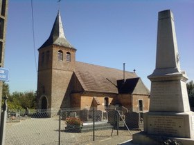 Igreja da aldeia de Terrans