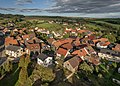 * Nomination Aerial view of Eishausen in Thuringia --Ermell 08:06, 14 October 2021 (UTC) * Promotion  Support Good quality. --Steindy 09:10, 14 October 2021 (UTC)