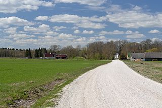 Eivere Village in Estonia