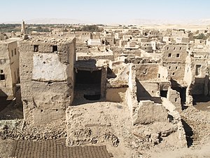 Vista general de Qasr el-Dakhla