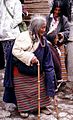 Pèlerine âgée, Tsurphu Gompa, 1993