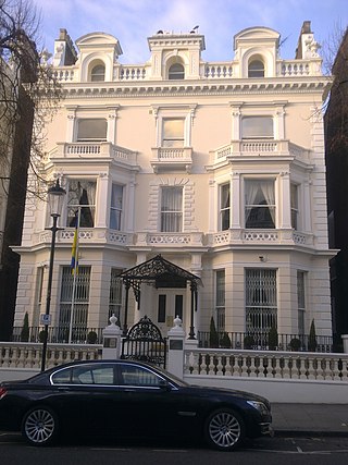 <span class="mw-page-title-main">Embassy of Ukraine, London</span>