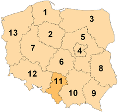 Mapa okręgu