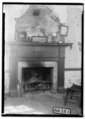 FIREPLACE IN N.E. BED ROOM UPSTAIRS - Drury Vinson House, County Road 63, Leighton, Colbert County, AL HABS ALA,17-LEIT.V,2-5.tif
