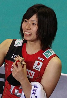 Risa Shinnabe Japanese volleyball player