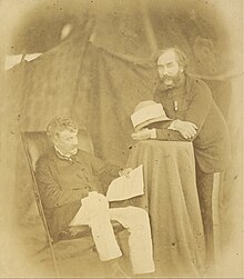 Felice Beato (British, born Italy) - (Sir Henry Drury Harness, K.C.B., Colonel Commandant, Royal Engineers and Colonel Robert Abercromby) ... - Google Art Project.jpg