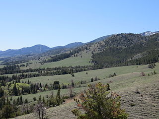 <span class="mw-page-title-main">Ferris Mountains</span> Small Wyoming mountain range