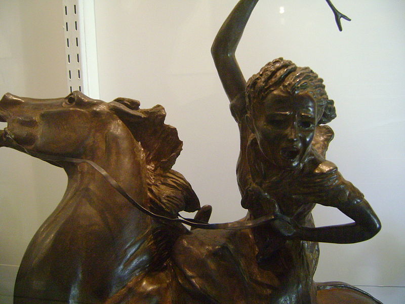 File:File-Sybil Ludington statue close up, Offner museum.JPG