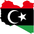 Thumbnail for File:Flag Map of Libya.svg