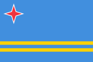 State Flag of the Country of Aruba