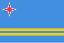 Flagge von Aruba