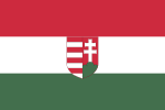 Flag of Hungary (1918-1919; 3-2 aspect ratio).svg